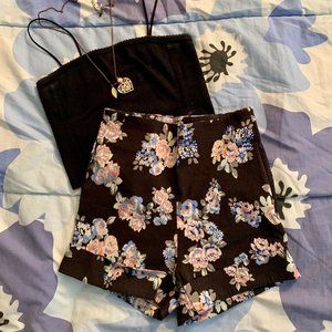 Charlotte Russe FLORAL SHORTS